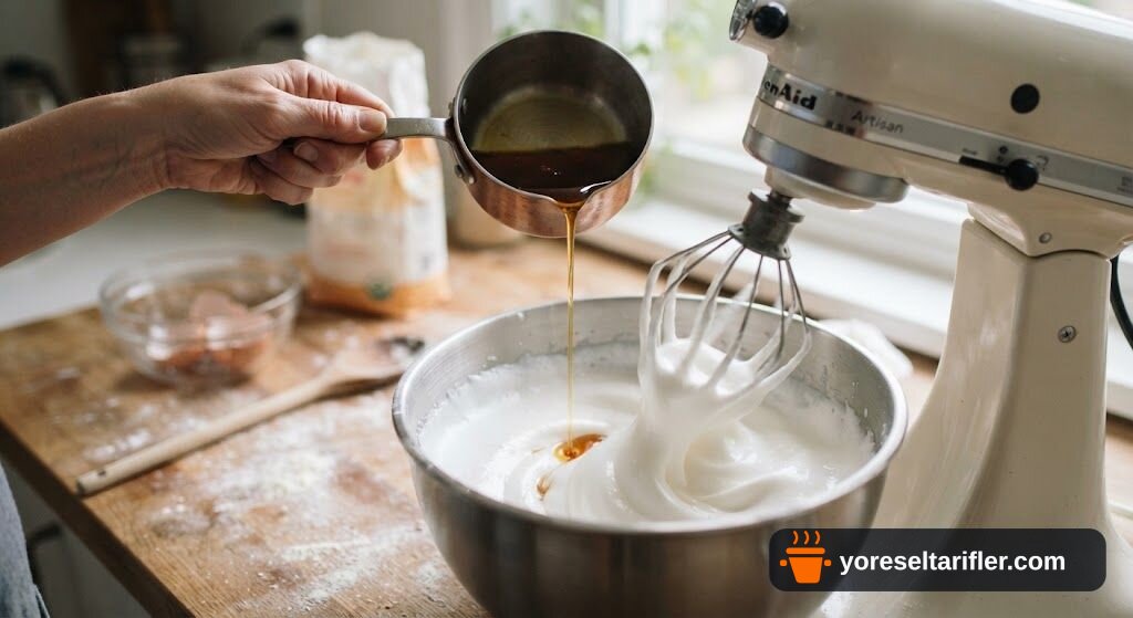 Mandalina Kremalı Hafif Mereng Tart Tarifi — Adım 27