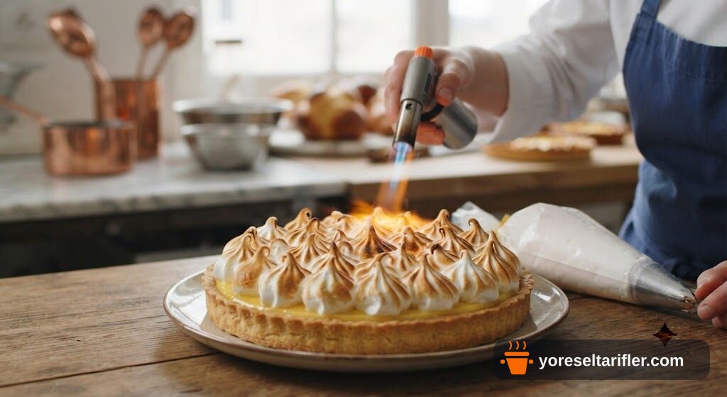Mandalina Kremalı Hafif Mereng Tart Tarifi — Adım 28