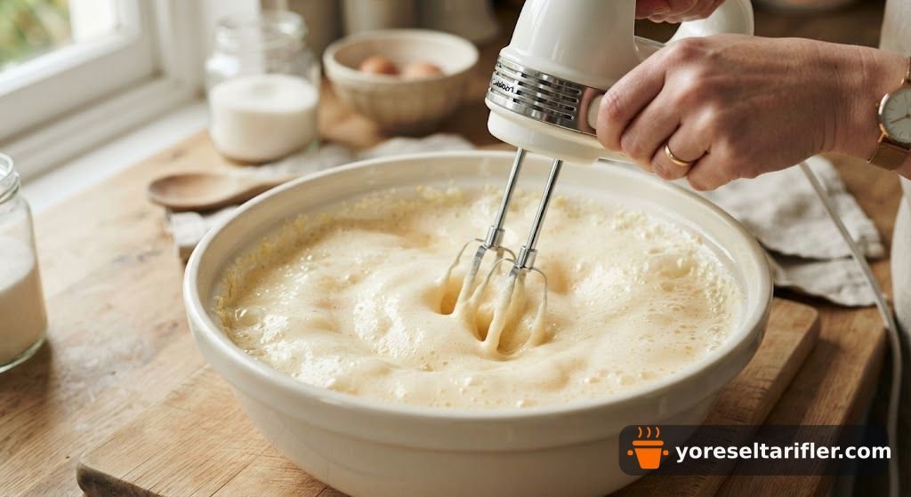 Mandalinalı Yumuşak Kek Tarifi — Adım 1