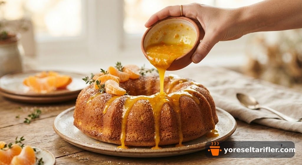 Mandalinalı Yumuşak Kek Tarifi — Adım 10