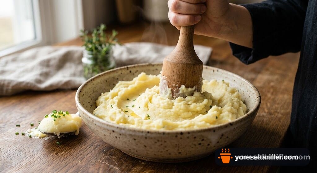 Mantar Dolgulu Çıtır Patates Pankek Tarifi — Adım 1