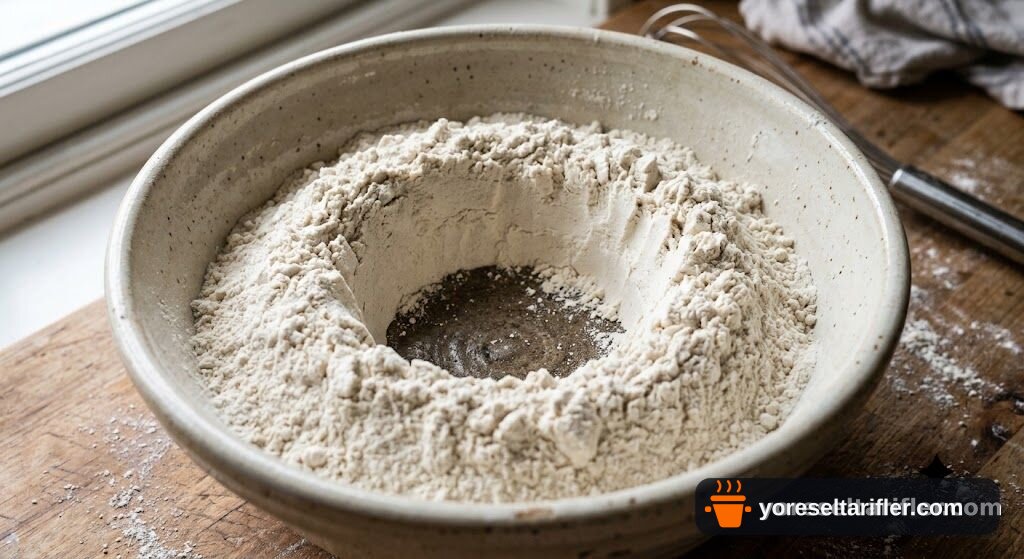 Mayalı Hamur Kızartması Lokma Tarifi — Adım 1