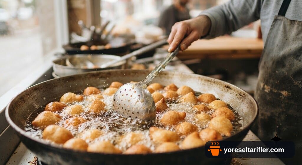 Mayalı Hamur Kızartması Lokma Tarifi — Adım 11