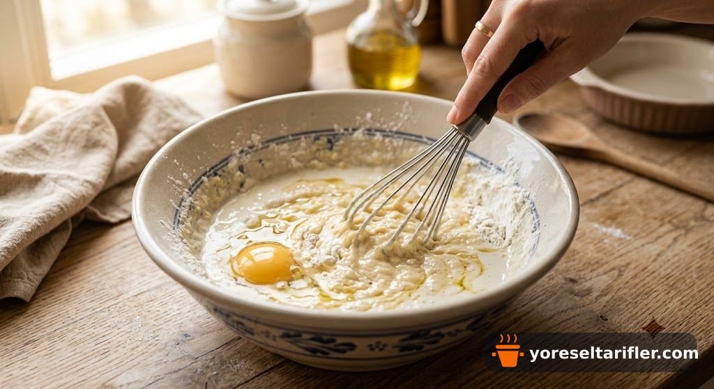 Mayasız Yumuşacık Ev Poğaçası Tarifi — Adım 1