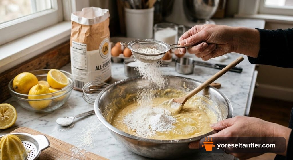 Maydanozlu Peynirli Tereyağlı Poğaça Tarifi — Adım 2