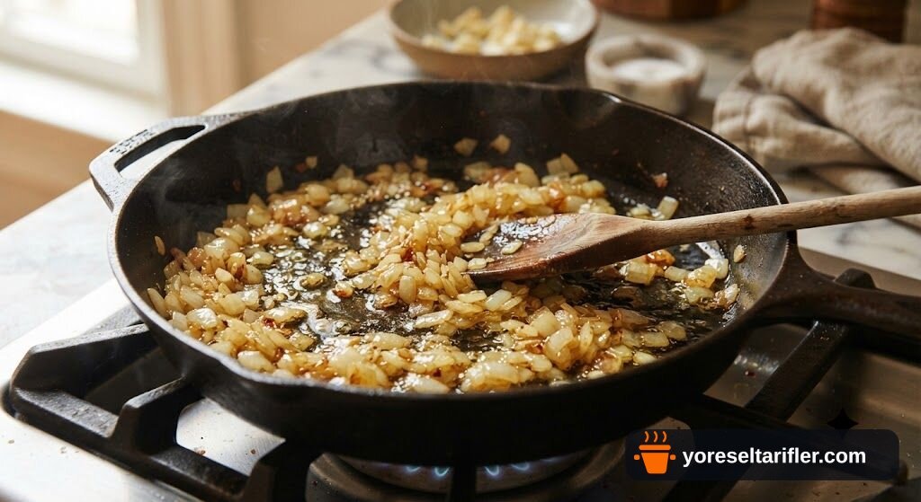 Mercimek ve Bulgurla Sağlıklı Pilav Tarifi — Adım 5