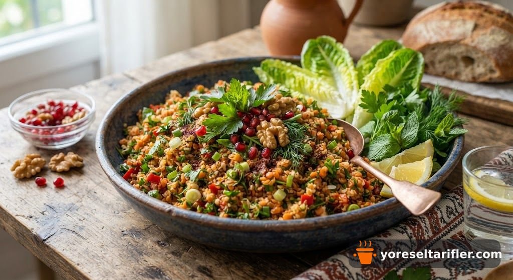 Mercimekli Kısır Salatası Tarifi — Adım 5