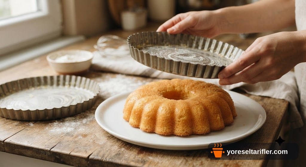 Meyveli Muhallebi Pasta Tarifi — Adım 1