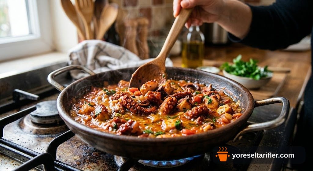 Damla Sakızlı Ahtapot Tarifi — Adım 4