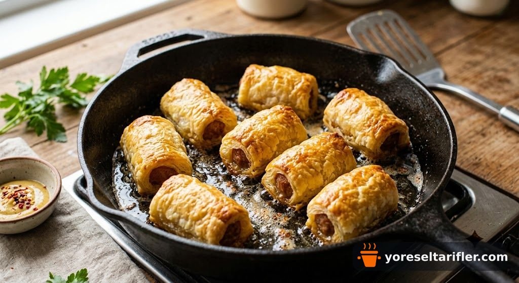 Milföy Sosis Çubukları Kolay Tarifi — Adım 4