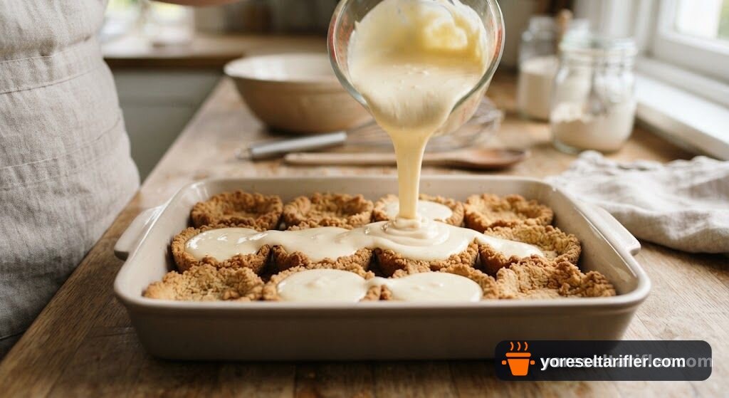 Mini Limon Soslu Cheesecake Tarifi — Adım 7