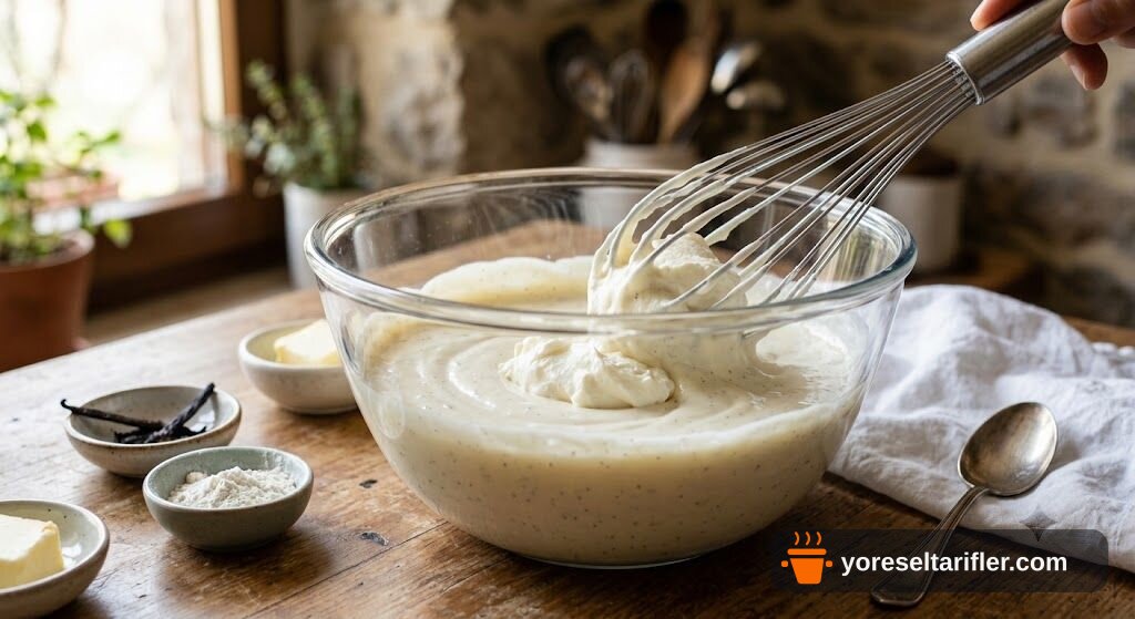 Mis Kokulu Çilek Soslu Tart Kek Tarifi — Adım 6