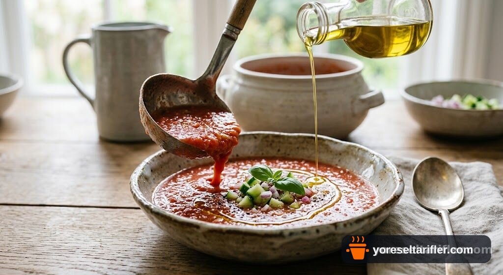 Mısırlı Bulgurlu Salatalık Çorbası Tarifi — Adım 3