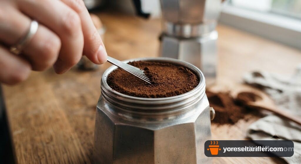 Moka Pot Kahve Tarifi — Adım 3
