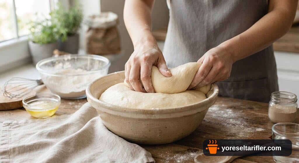 Yumuşak Mayalı Poğaça Tarifi — Adım 2