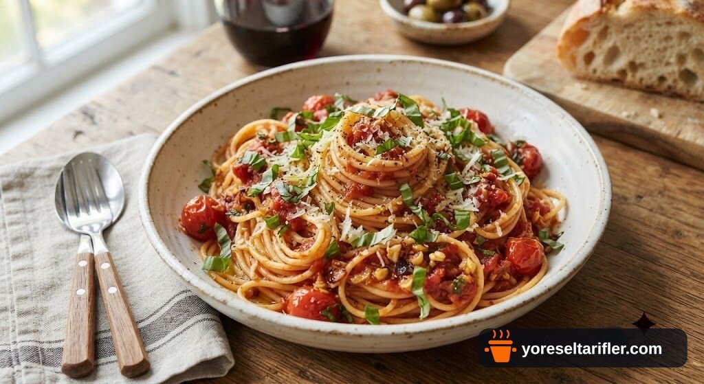 Mor Fettuccine Makarna Tarifi — Adım 6