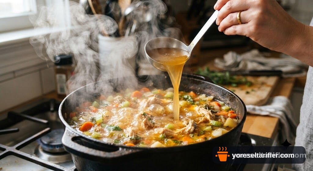 Mor Havuçlu Kremamsı Yayla Çorbası Tarifi — Adım 2