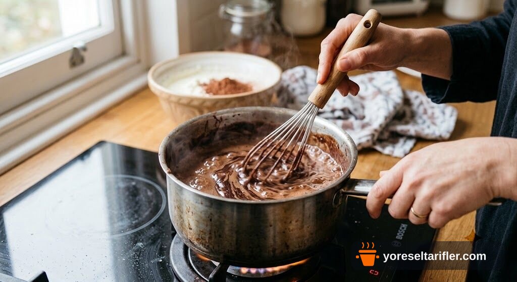 Mozaik Pasta ve Krema Uyumu Tarifi — Adım 1
