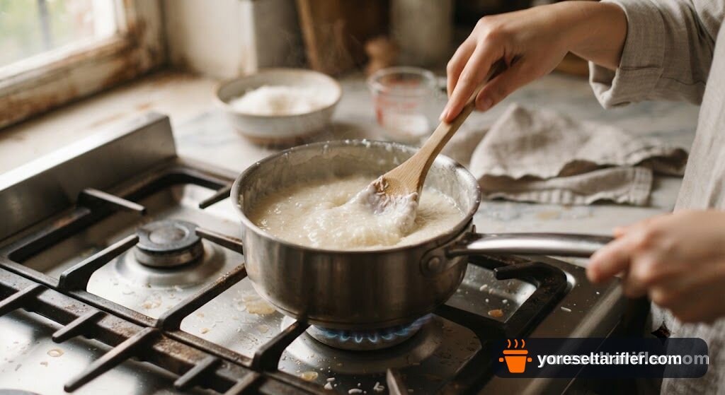 Muhallebili Hindistan Cevizi Pamuk Pastası Tarifi — Adım 7