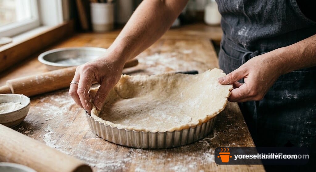 Mürdüm Erikli Hamur İşi Tart Tarifi — Adım 4