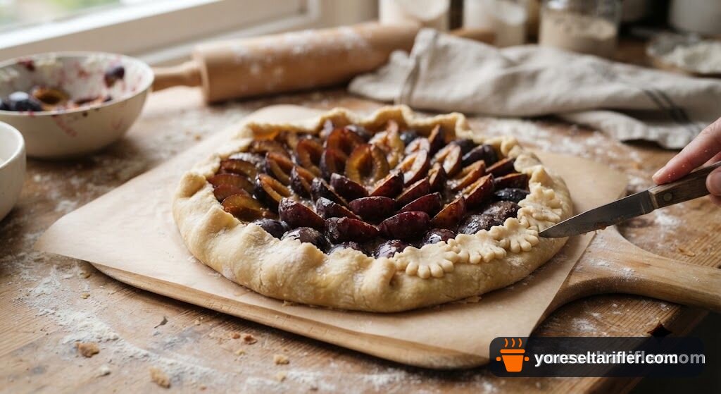 Mürdüm Erikli Hamur İşi Tart Tarifi — Adım 6