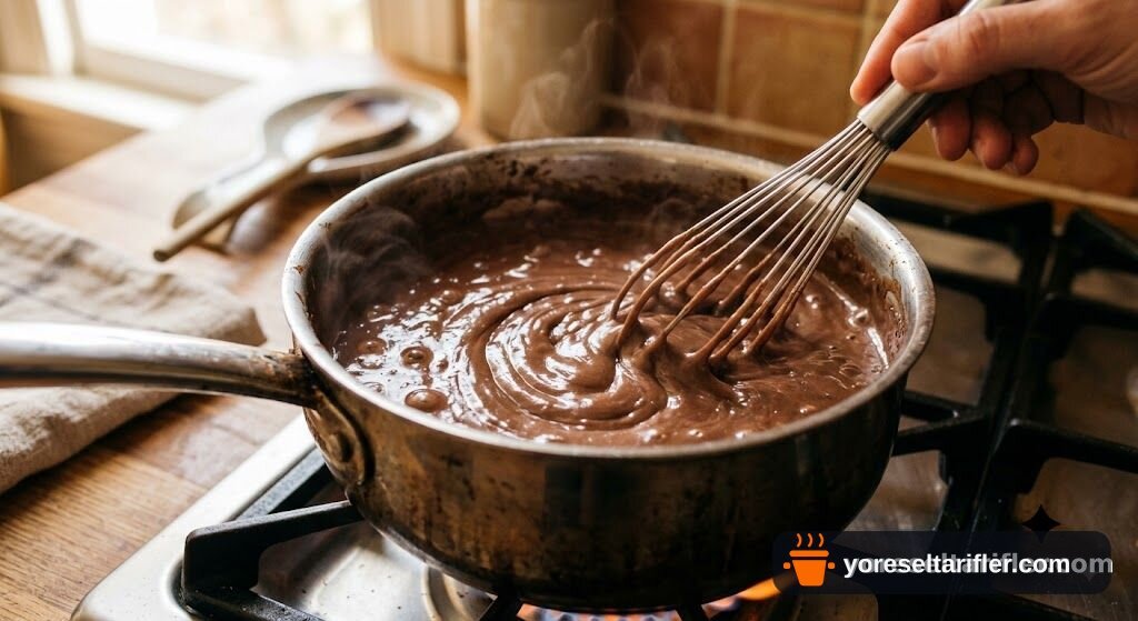 Muzlu Bademli Puding Tarifi — Adım 2