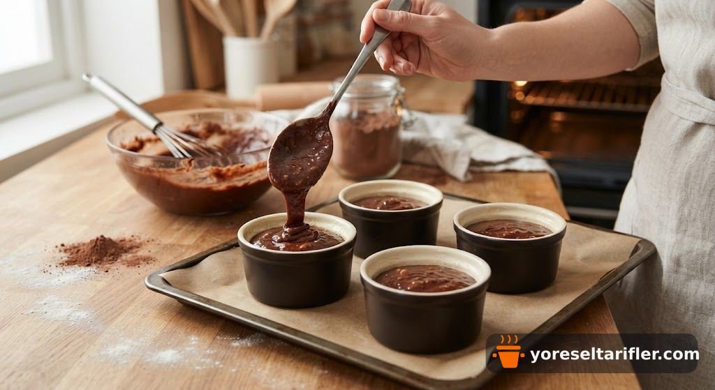 Muzlu Çikolatalı Sufle Tarifi — Adım 5