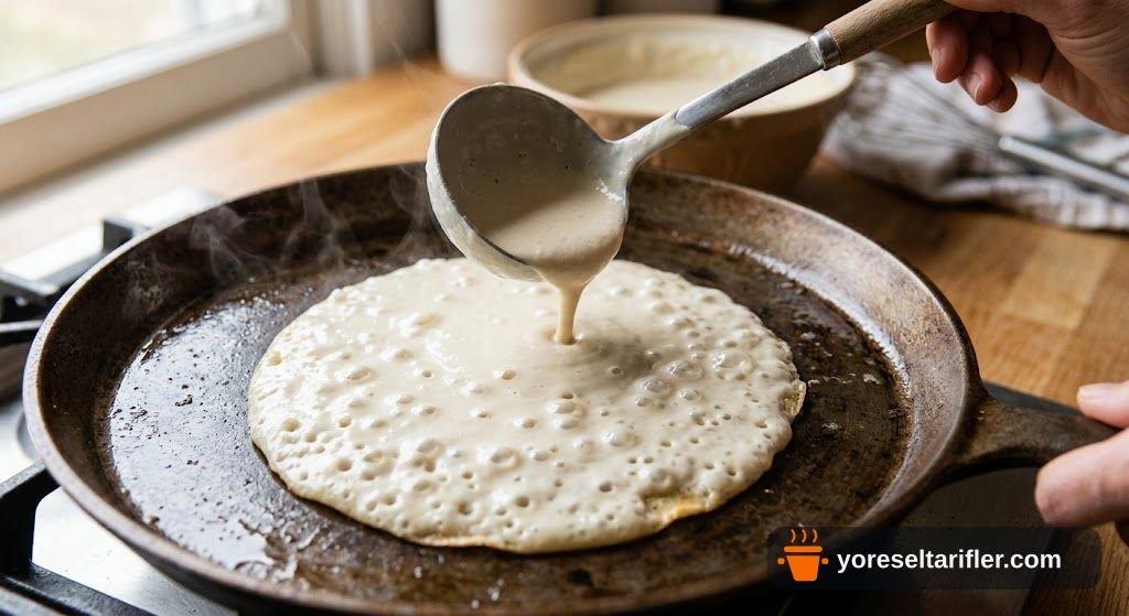 Muzlu Kakaolu Pankek Tarifi (Pofuduk, Pratik) — Adım 6