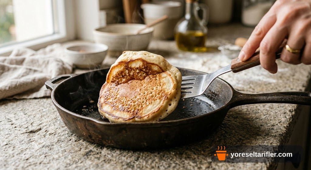 Muzlu Kakaolu Pankek Tarifi (Pofuduk, Pratik) — Adım 7