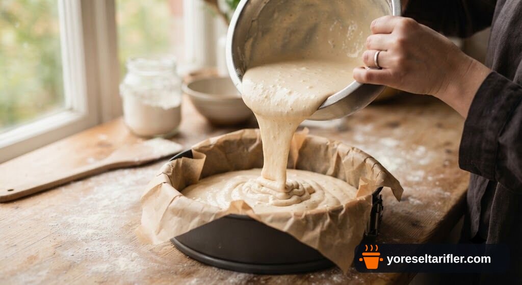Muzlu Pandispanya Pasta Tarifi — Adım 4