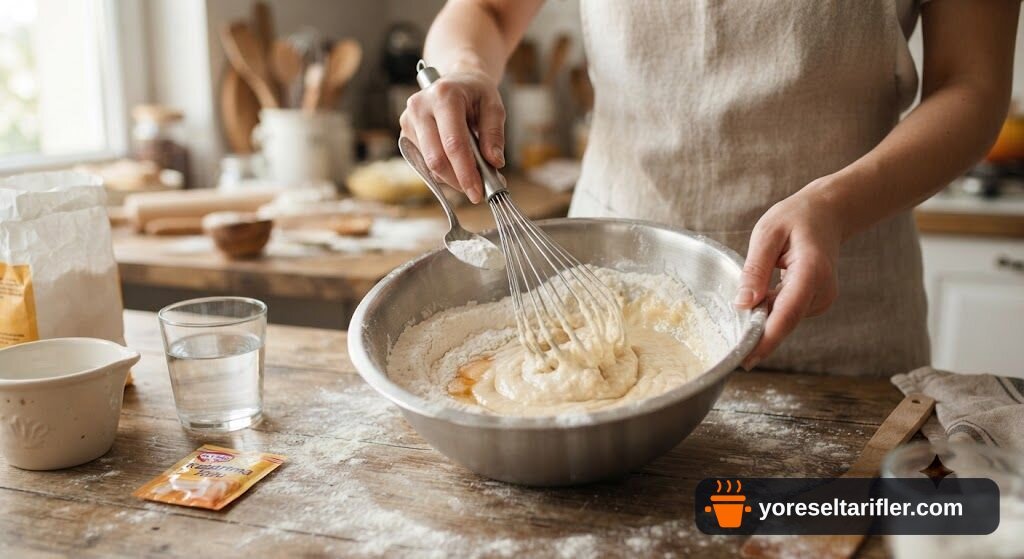 Muzlu Rulo Pasta Tarifi — Adım 2