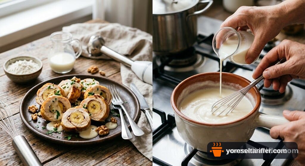 Muzlu Tavuk Göğsü Sarma Tarifi — Adım 3