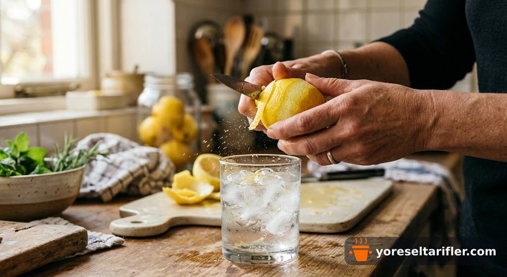 Naneli Limonlu Soğuk İçecek Tarifi — Adım 4