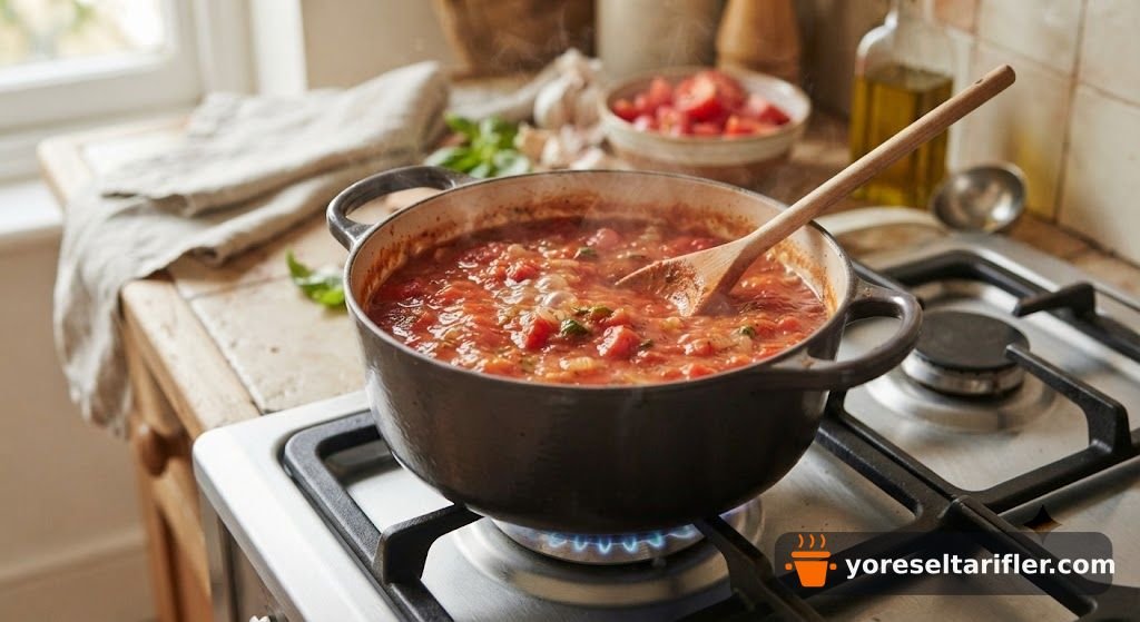 Nefis Domates Çorbası Tarifi — Adım 9