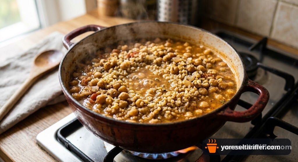 Nohutlu Dip Sos Tarifi — Adım 1