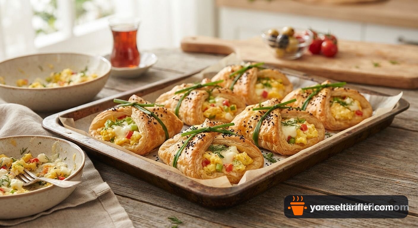 Omletli Kahvaltılık Bohçalar Tarifi — Adım 10