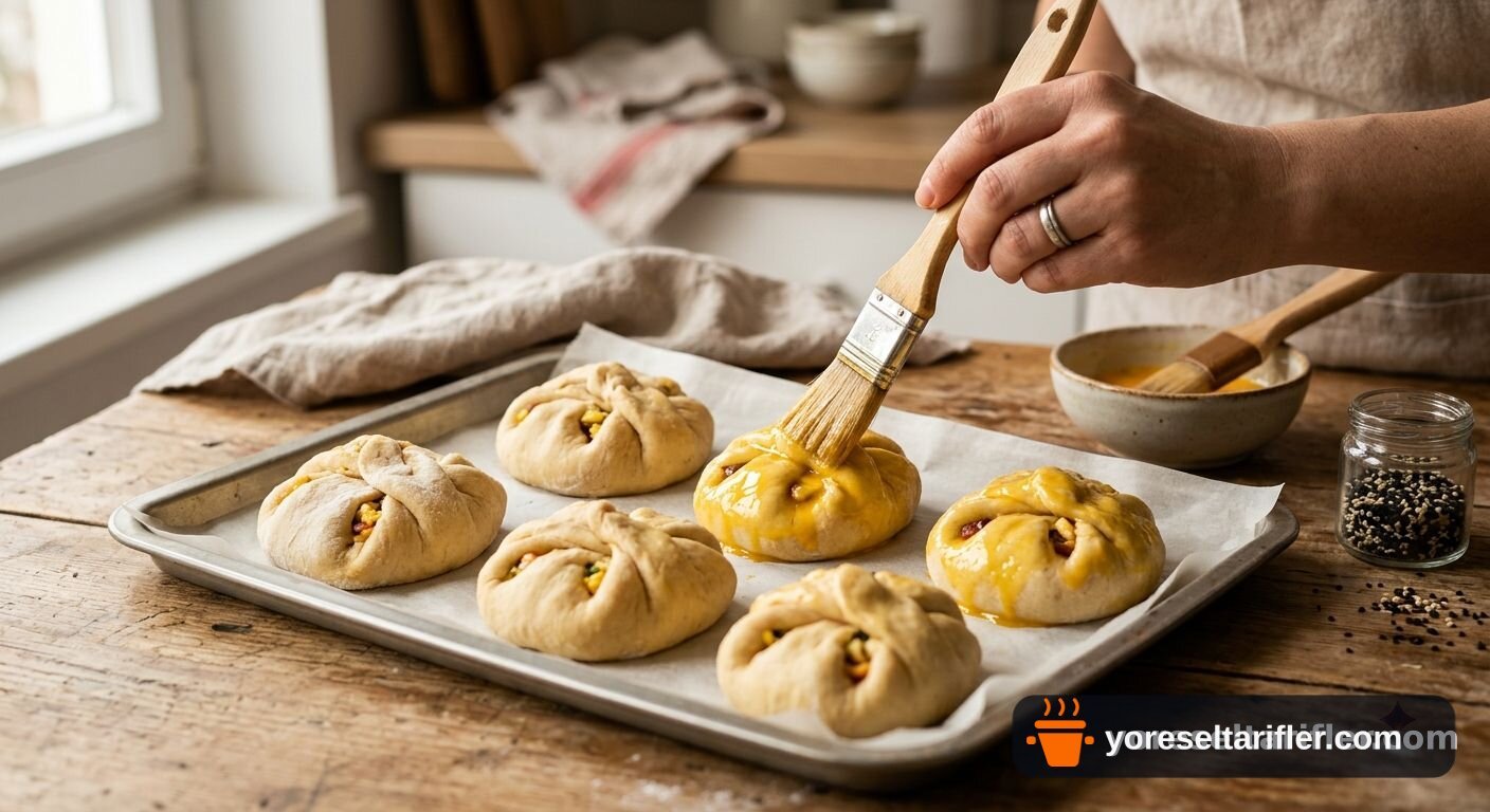 Omletli Kahvaltılık Bohçalar Tarifi — Adım 9