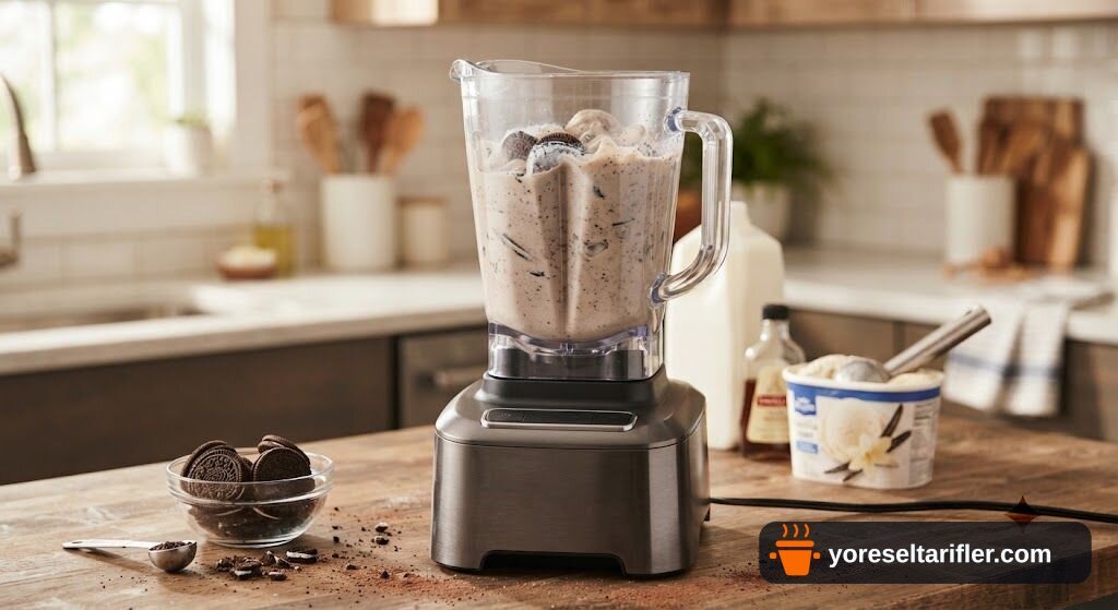 Oreo Milkshake Tarifi — Adım 2