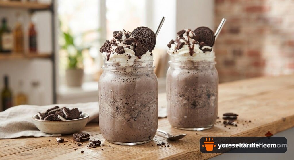 Oreo Milkshake Tarifi — Adım 4