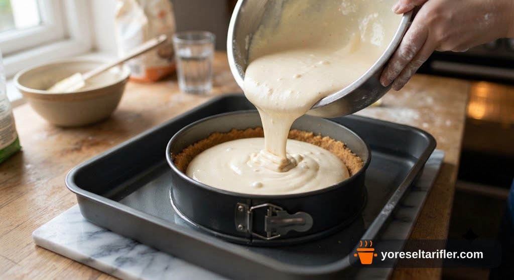 Orman Meyveli Fındıklı Cheesecake Tarifi — Adım 11