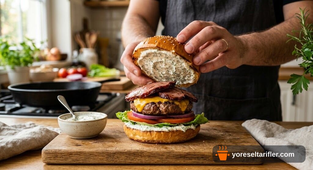 Hamburger Tarifi — Adım 9