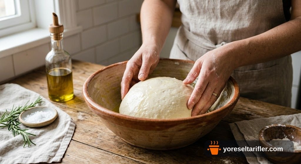 Pamuk Gibi Focaccia Tarifi — Adım 2