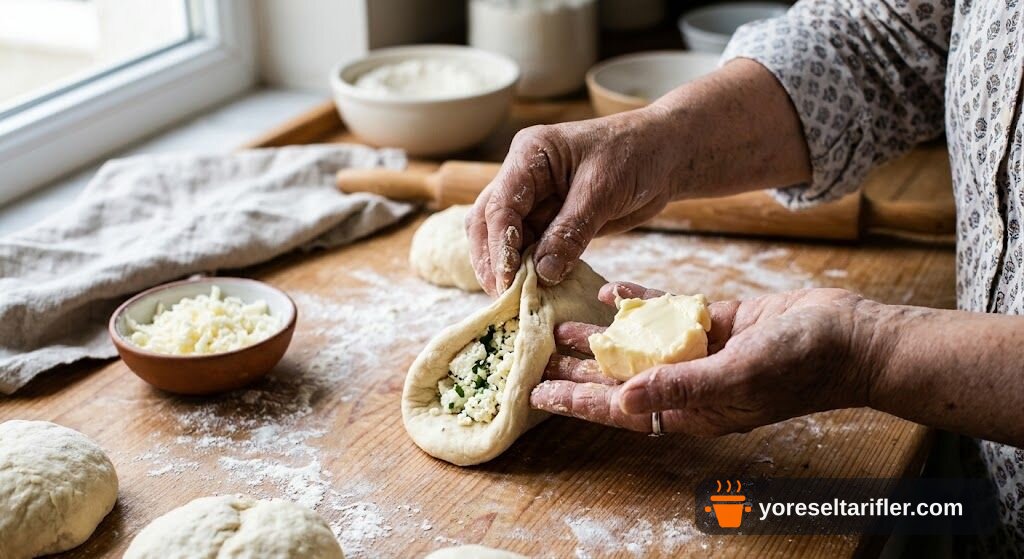 Pamuk Gibi Yumuşacık Poğaça Tarifi — Adım 3