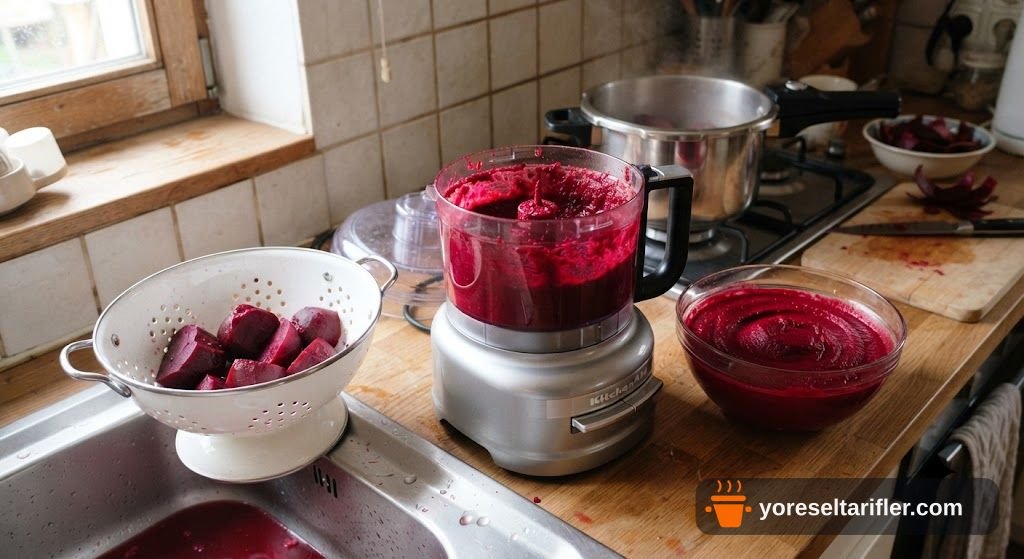 Pancarlı Kırmızı Hamburger Tarifi — Adım 1