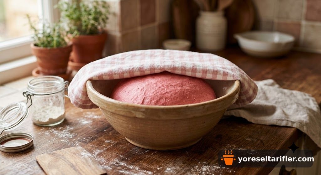 Pancarlı Kırmızı Hamburger Tarifi — Adım 3