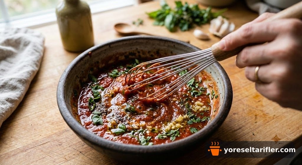 Pancarlı Yeşil Salata Tarifi — Adım 3