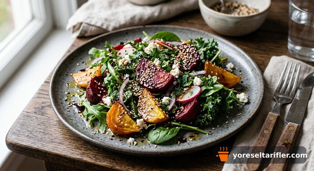 Pancarlı Yeşil Salata Tarifi — Adım 4