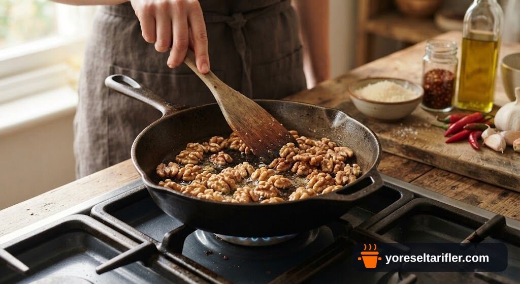 Parmesanlı Acı Sos Tarifi — Adım 1