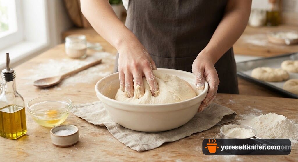 Pastane Tadında Pizza Poğaça Tarifi — Adım 2