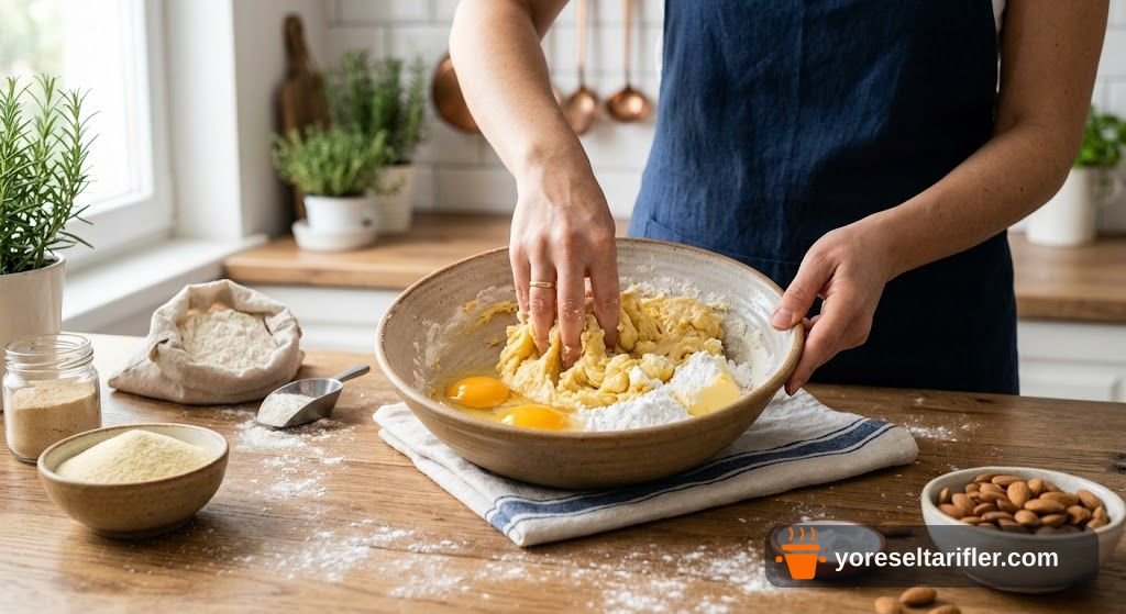 Pastane Usulü Şekerpare Tatlısı Tarifi — Adım 1